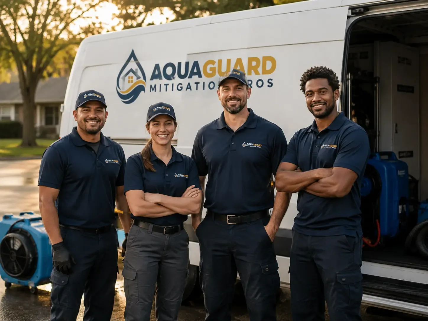 Water Damage Mitigation company in Rew, PA